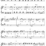Free Let It Go Easy Version Frozen Theme Sheet Music Preview 4   Let It Go Piano Sheet Music Free Printable