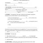 Free Loan Agreement Templates   Pdf | Word | Eforms – Free Fillable   Free Printable Blank Loan Agreement