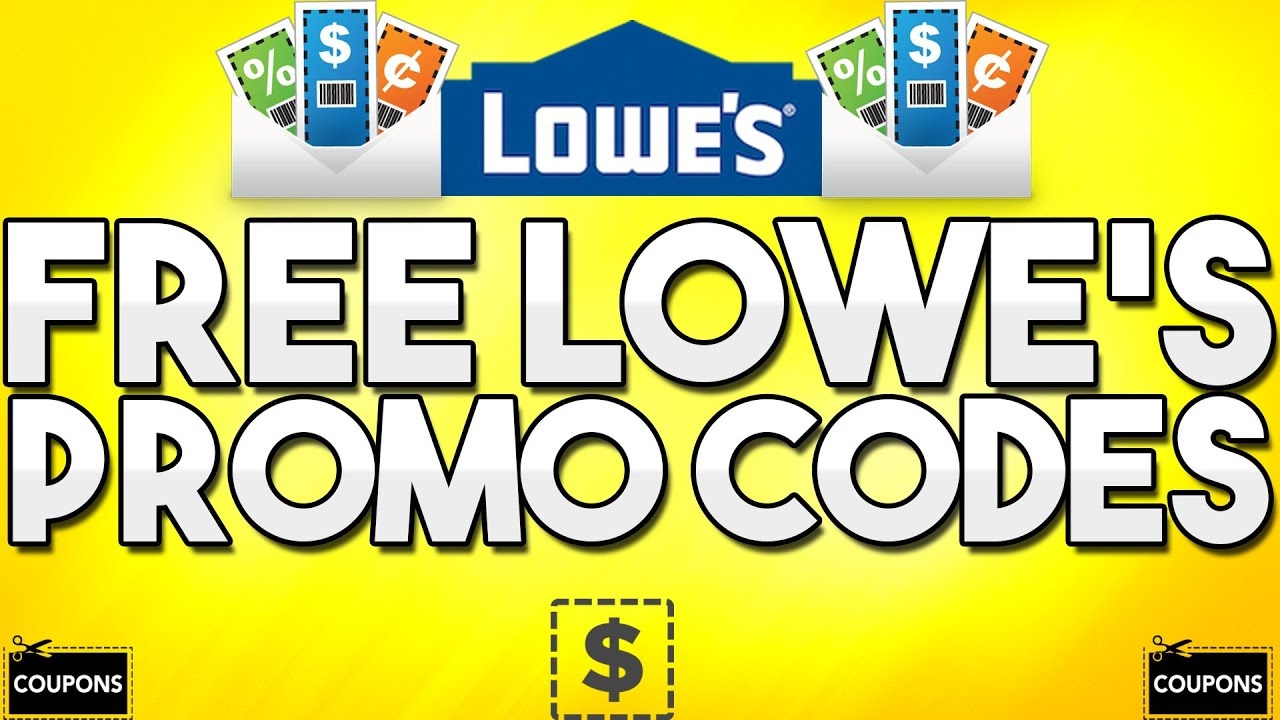 Free Lowe&amp;#039;s Promo Codes! (Generator) - Youtube - Lowes 20 Printable Coupon Free