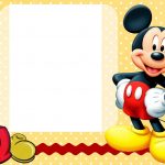 Free Mickey Mouse Birthday Invitations   Kaza.psstech.co   Free Printable Mickey Mouse Birthday Invitations