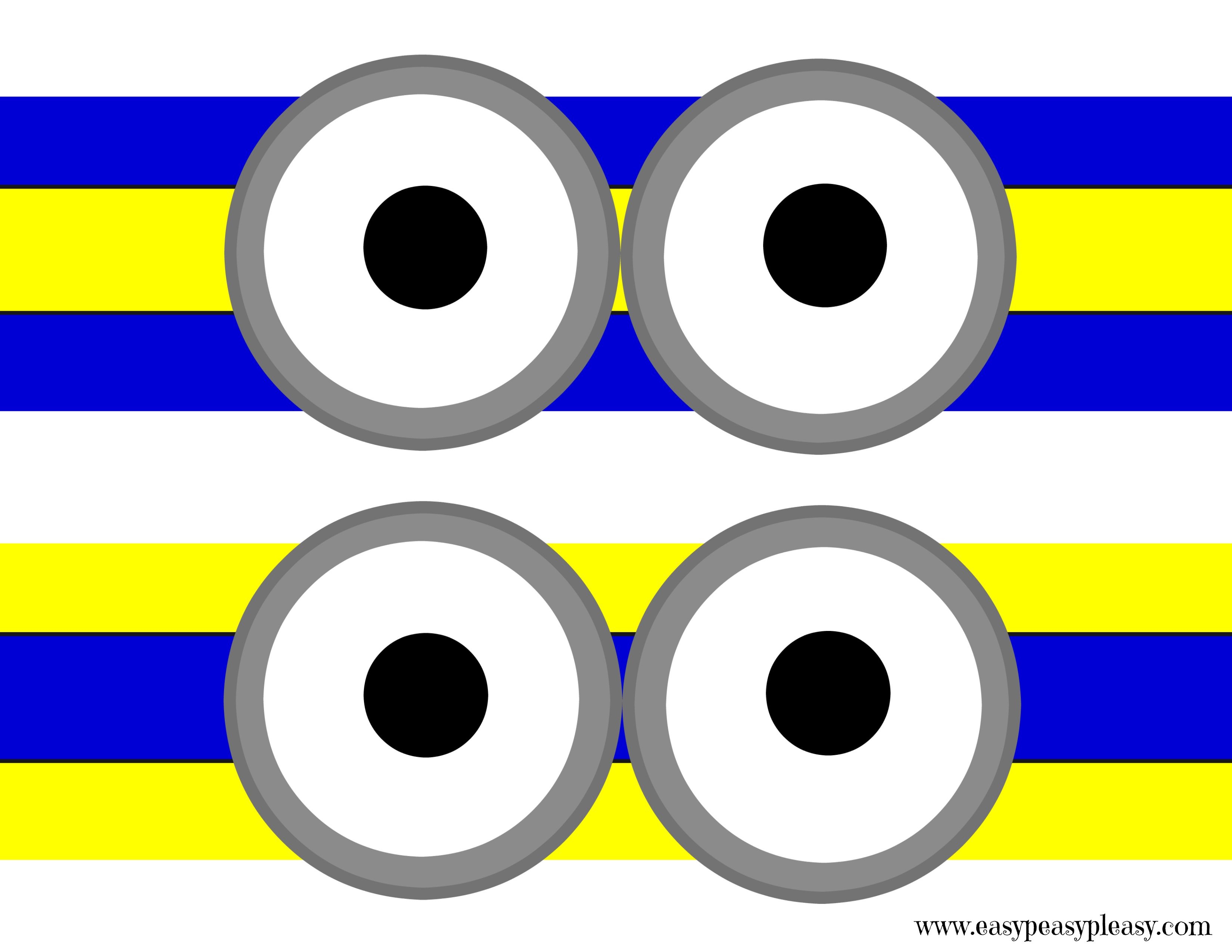 Minion Printable Cutouts - Printable Templates