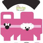 Free Minnie Mouse Party Printables   Cupcake Wrappers, Favor Boxes   Free Minnie Mouse Printables