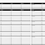 Free Monthly Budget Templates | Smartsheet   Free Printable Monthly Expense Sheet