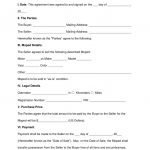 Free Moped (Scooter) Bill Of Sale Form   Pdf | Word | Eforms – Free   Free Printable Bill Of Sell