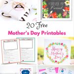 Free Mother's Day Printables   Mum In The Madhouse   Free Printable Mothers Day Crafts