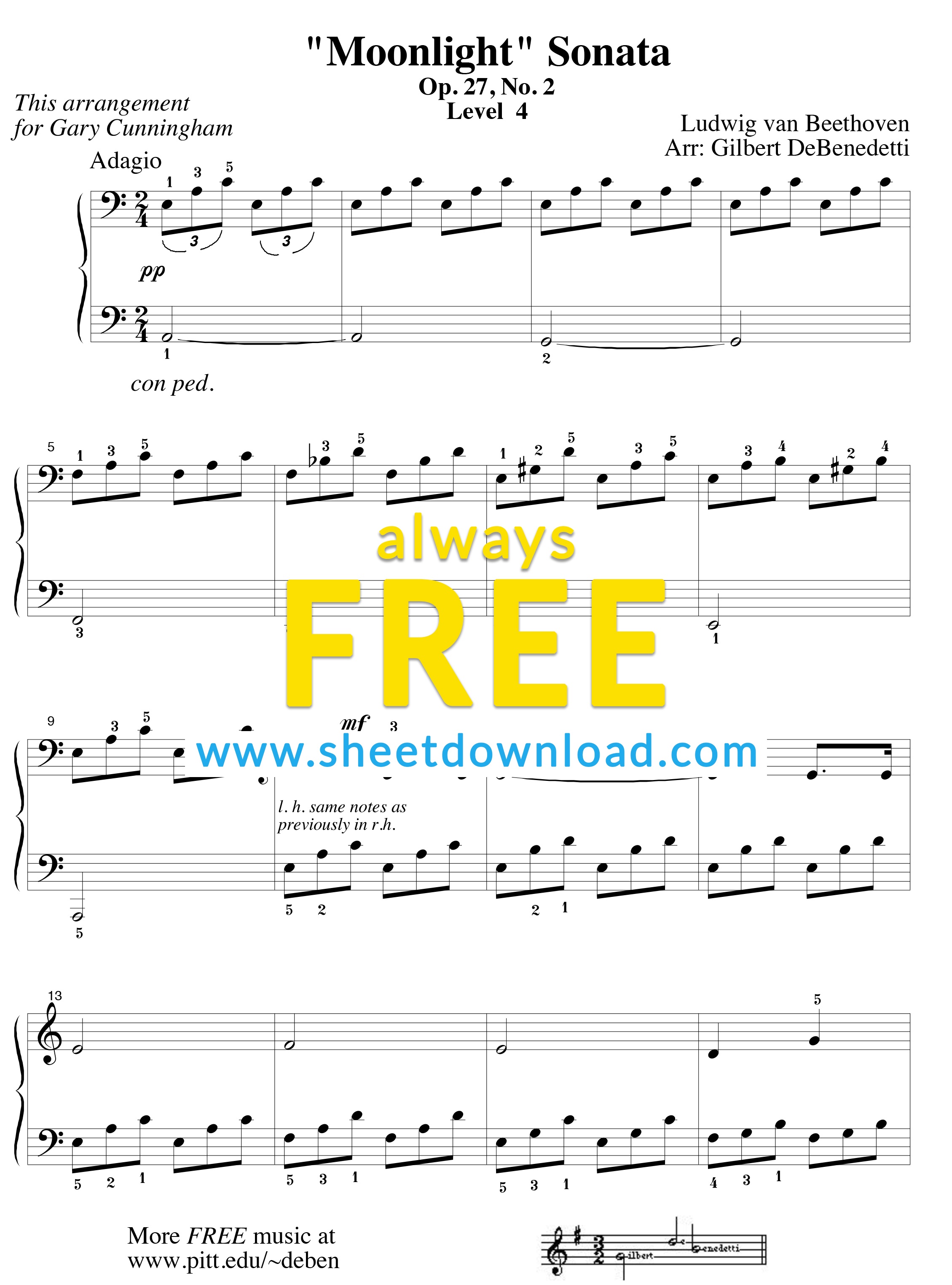 Free Piano Sheet Music To Download And Print - High Quality Pdfs - Sheet Music Online Free Printable