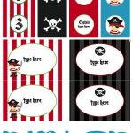 Free Pirate Party Printables (Editable With Child's Name And Age Too   Free Pirate Birthday Party Printables