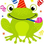 Free Printable A Happy Hopping Birthday Greeting Card #birthday   Birthday Clipart Free Printable