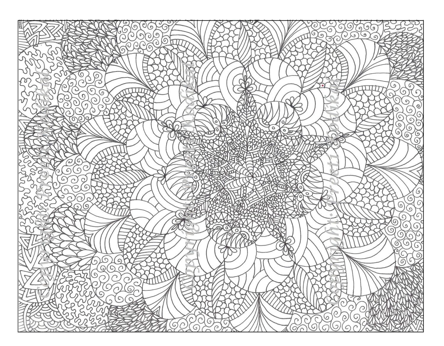 Free Printable Abstract Coloring Pages For Adults - Coloring Home - Free Printable Coloring Designs For Adults