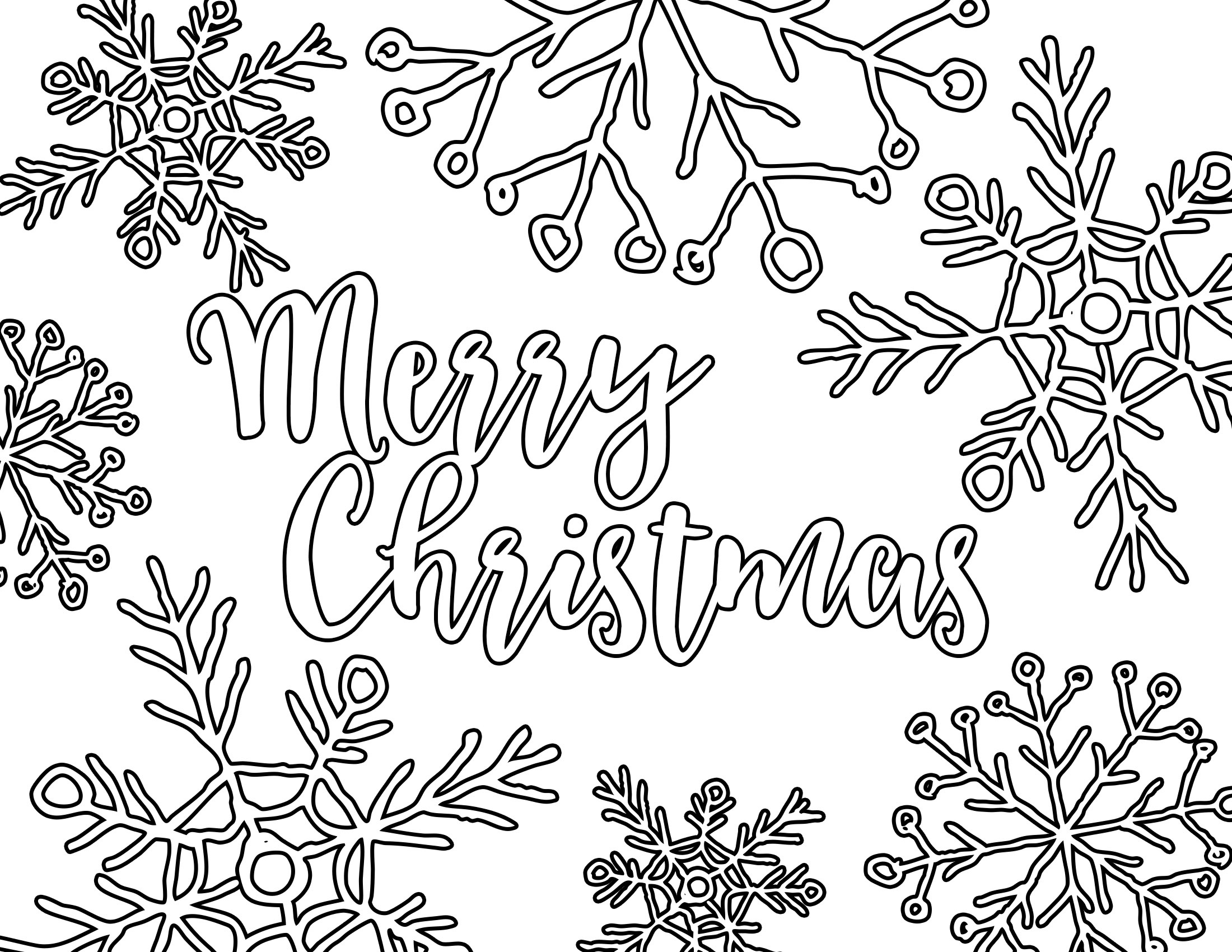 Free Printable Adult Coloring Page - Christmas Placemat - Our - Free Printable Christmas Placemats For Adults