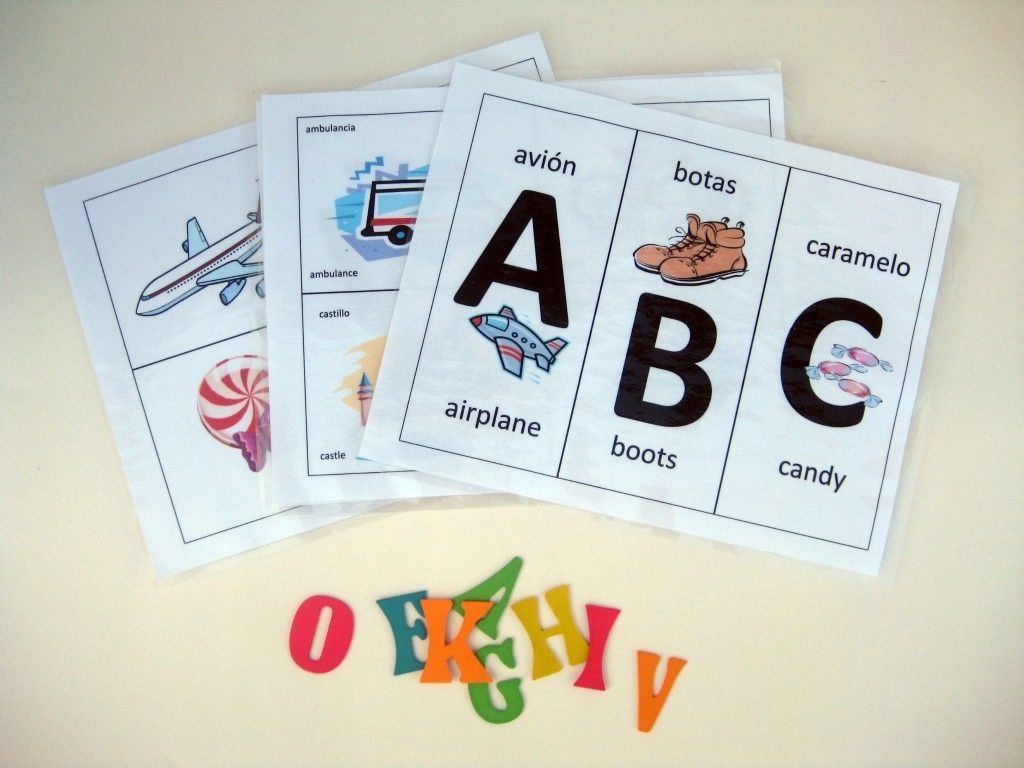 Free Printable Alphabet Flashcards In Spanish | Kiddos | Spanish - Spanish Alphabet Flashcards Free Printable