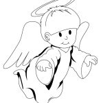 Free Printable Angel Coloring Pages For Kids   Free Printable Pictures Of Angels