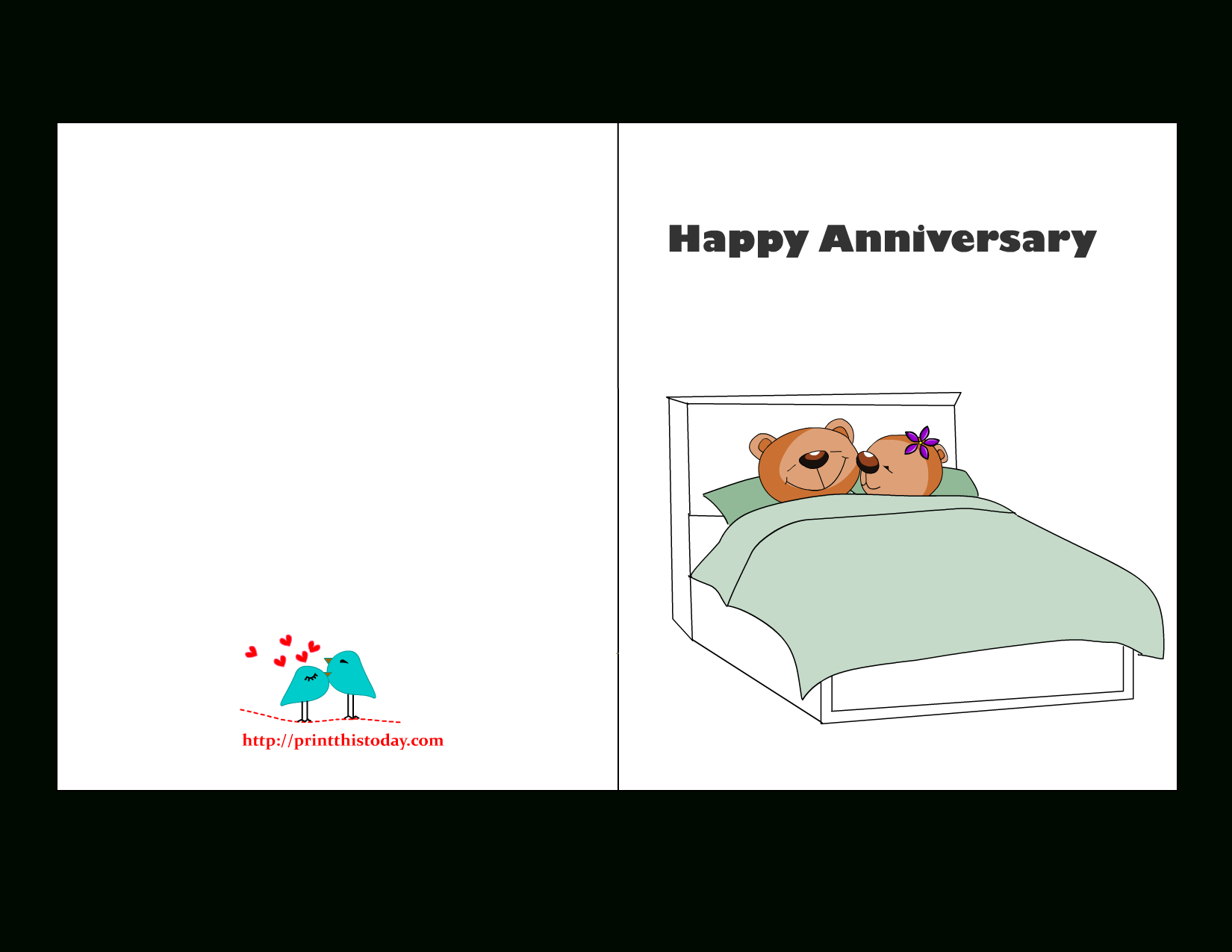 Free Printable Anniversary Cards - Free Printable Anniversary Cards For Couple
