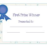 Free Printable Award Certificate Template | Free Printable First   Free Printable School Certificates Templates