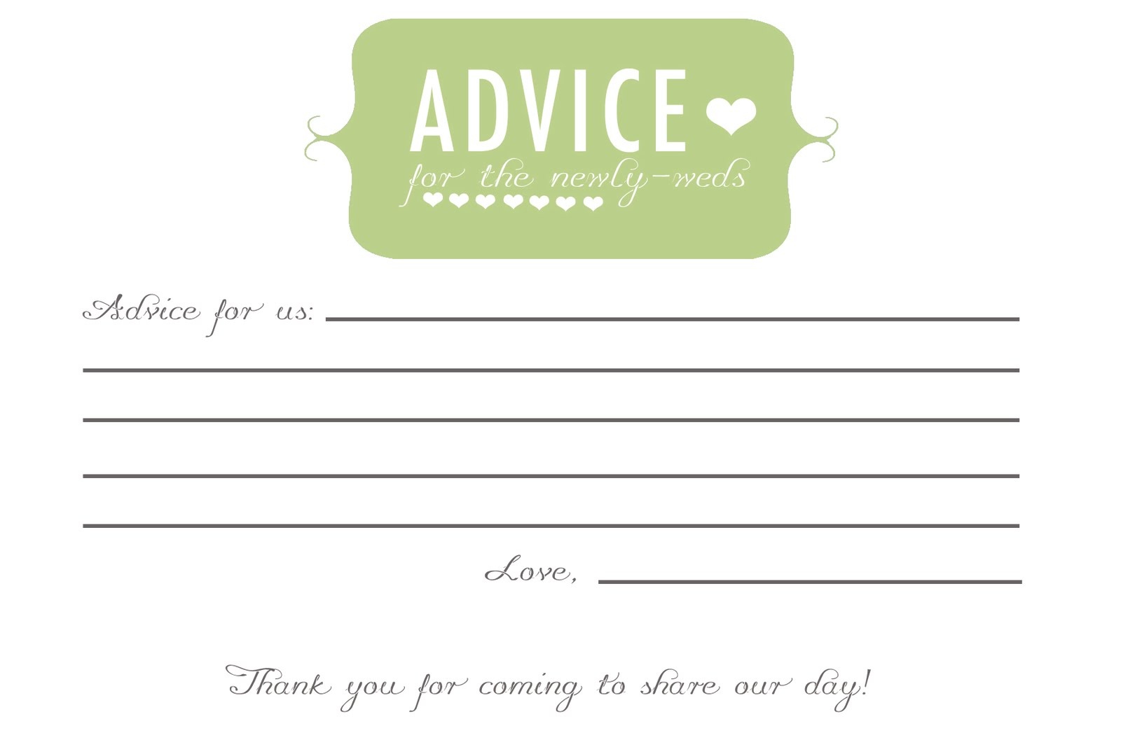 Free Printable Baby Shower Advice Cards (73+ Images In Collection - Free Printable Baby Advice Cards