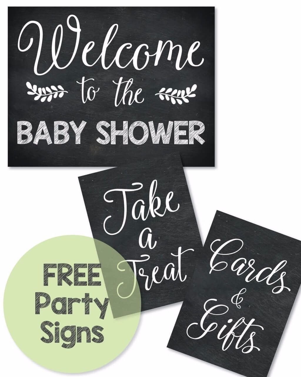 Free Printable Baby Shower Signs - Print It Baby | Baby Shower - Free Printable Party Signs