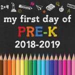 Free Printable Back To School Chalkboard Signs /// 2018 2019   The   Free First Day Of School Printables 2018
