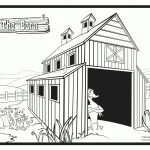 Free Printable Barn Coloring Pages   High Quality Coloring Pages   Free Printable Barn Coloring Pages