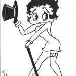 Free Printable Betty Boop Coloring Pages For Kids   Free Printable Betty Boop