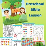Free Printable Bible Lesson For Preschool Children. Teaching The   Free Printable Bible Crafts