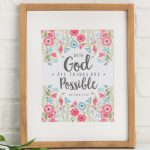 Free Printable Bible Verse Wall Art | Fun365   Free Printable Inspirational Bible Verses