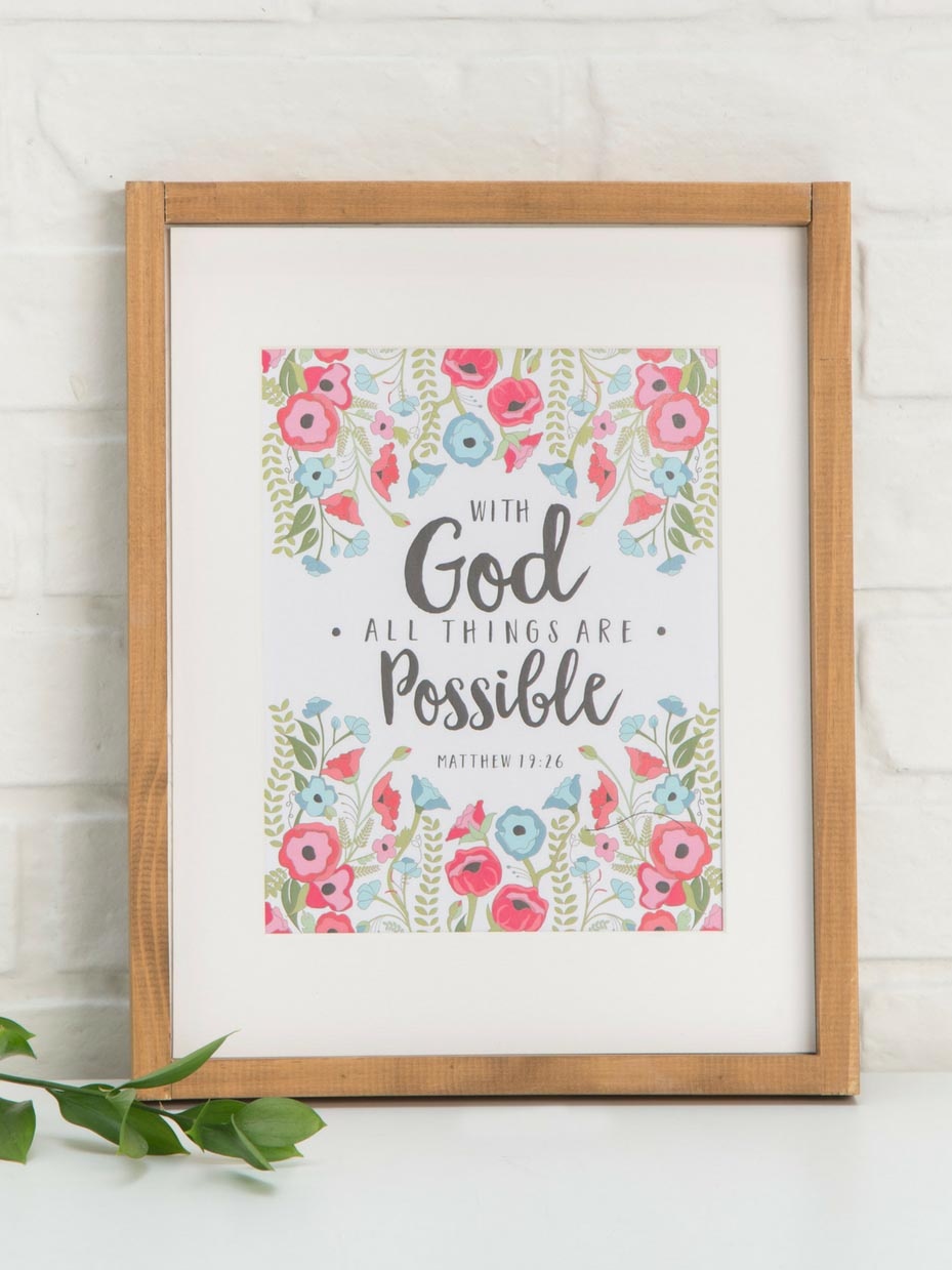 Free Printable Bible Verse Wall Art | Fun365 - Free Printable Inspirational Bible Verses