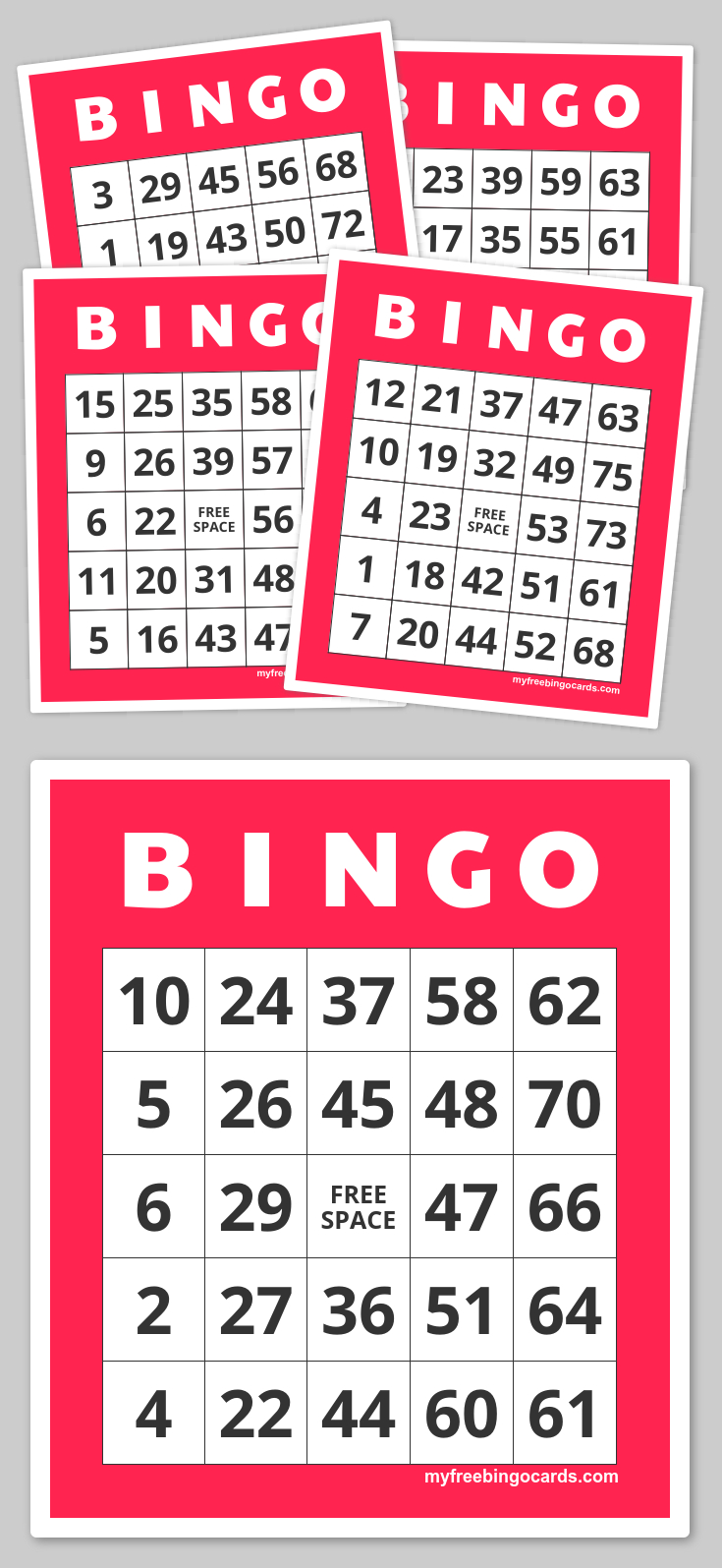 Free Printable Bingo Cards | Family Nights Education | Free - Free Printable Number Bingo Cards 1 20