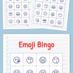 Free Printable Bingo Cards In 2019 | Londons Birthday | Emoji Bingo   Free Printable Bingo Cards Random Numbers