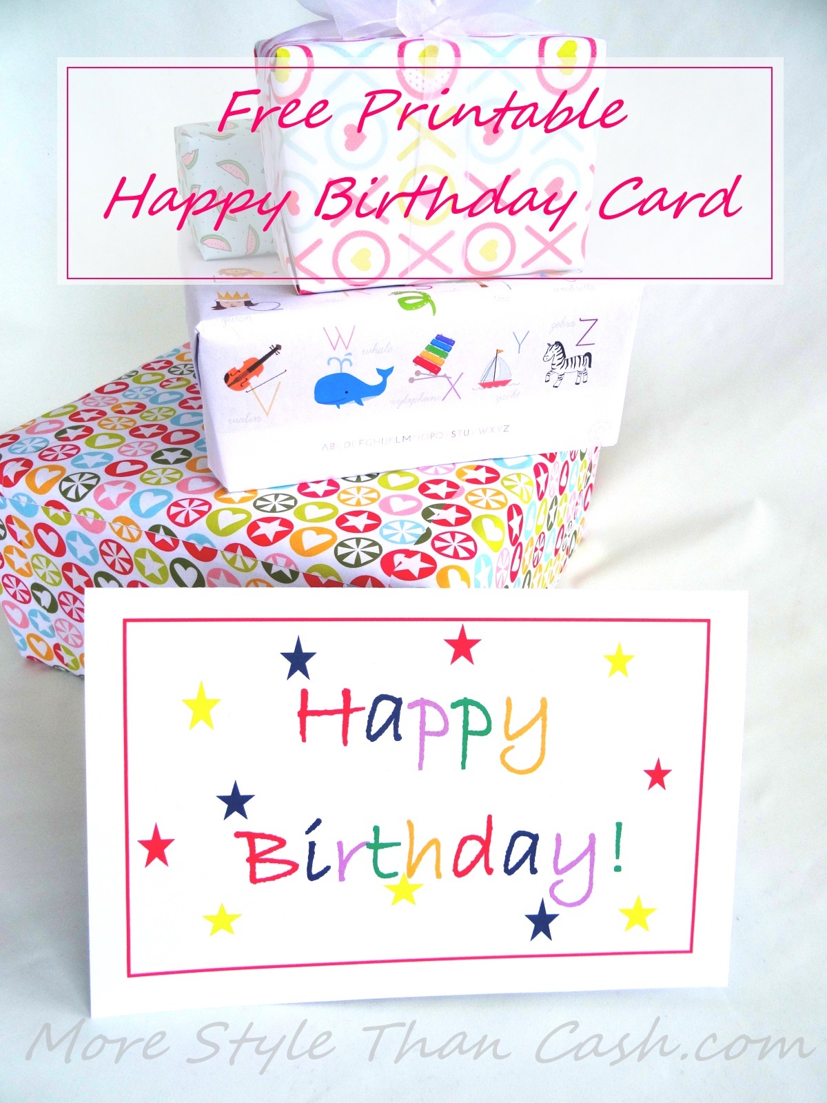 Free Printable Birthday Card - Free Printable Happy Birthday Cards