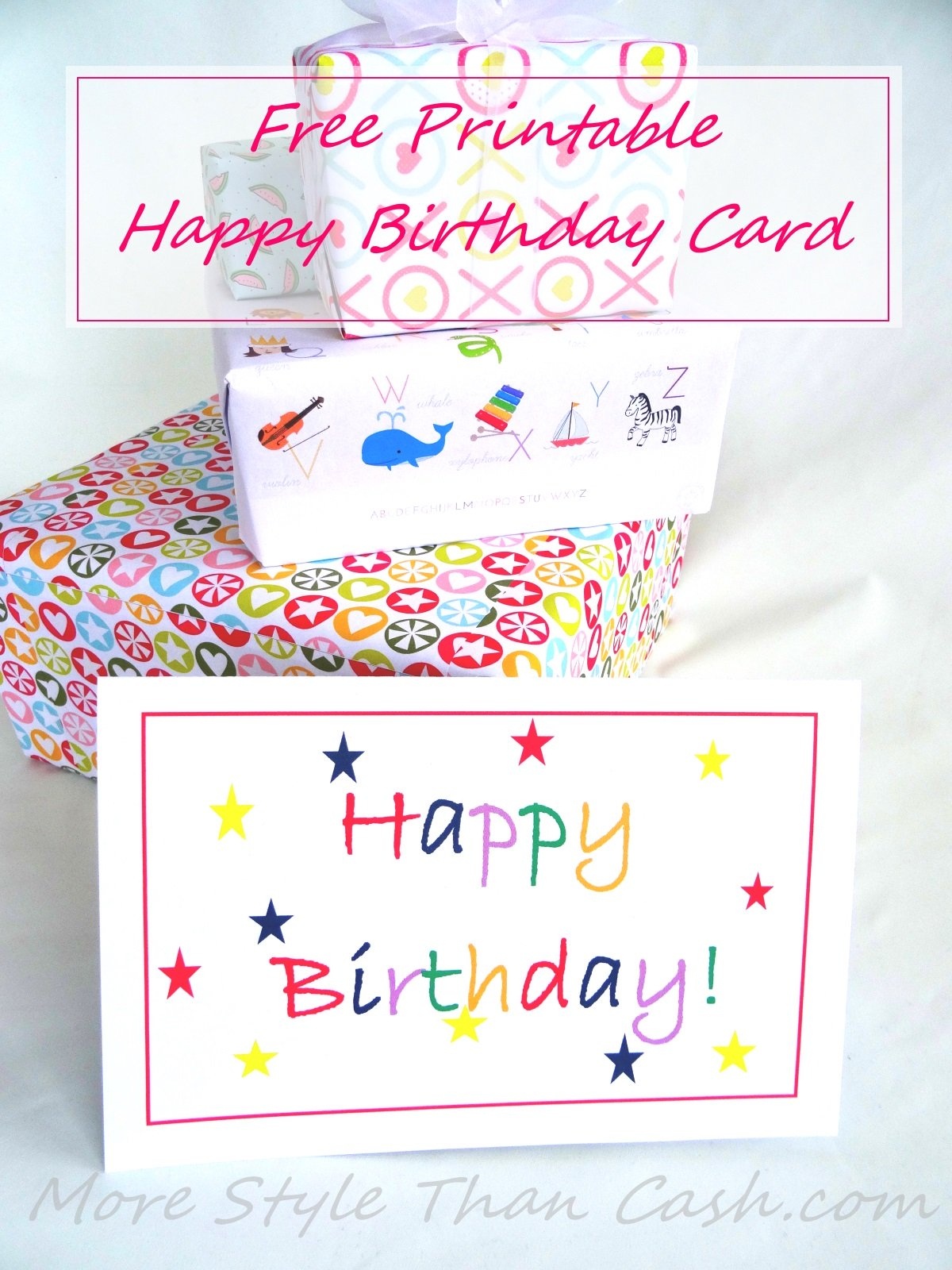 Free Printable Birthday Card - Happy Birthday Free Cards Printable