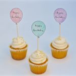 Free Printable Birthday Cupcake Toppers   Make Life Lovely   Free Printable Happy Birthday Cake Topper