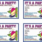 Free Printable Birthday Flyers Luxury Idea Free Birthday Flyer   Free Printable Birthday Party Flyers