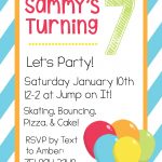 Free Printable Birthday Invitation Templates   Free Printable Birthday Party Invitations