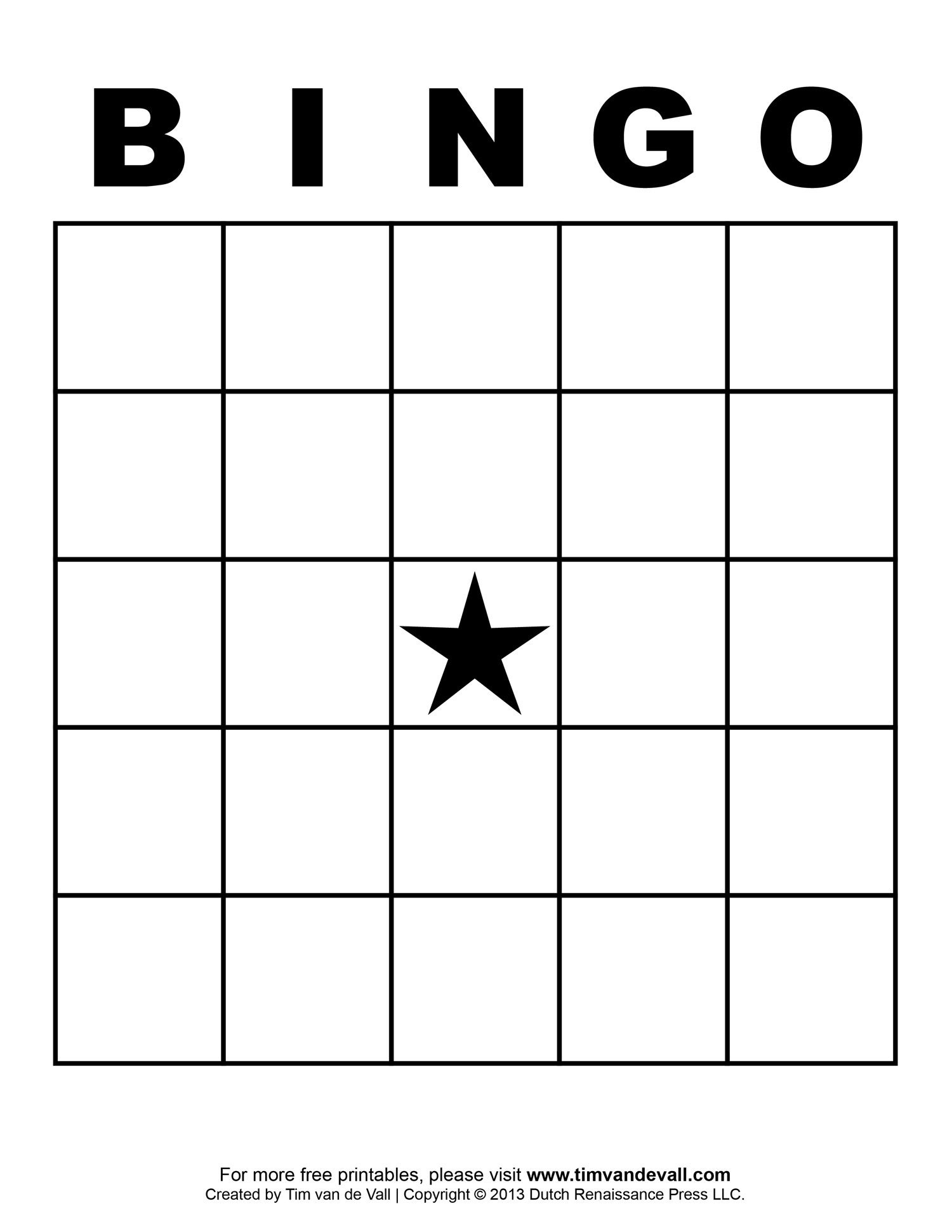 Free Printable Blank Bingo Cards Template 4 X 4 | Classroom | Blank - Free Printable Bingo Cards