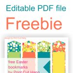 Free #printable #bookmarks #download #easter #editable #pdf   Free Printable Bookmarks Pdf