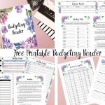 Free Printable Budgeting Binder: 15+ Pages!   Budget Binder Printables 2017 Free