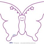 Free Printable Butterfly Templates | Butterfly Templates | Butterfly   Free Printable Butterfly Template