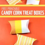 Free Printable Candy Corn Treat Boxes – Moms And Crafters   Free Printable Candy Corn