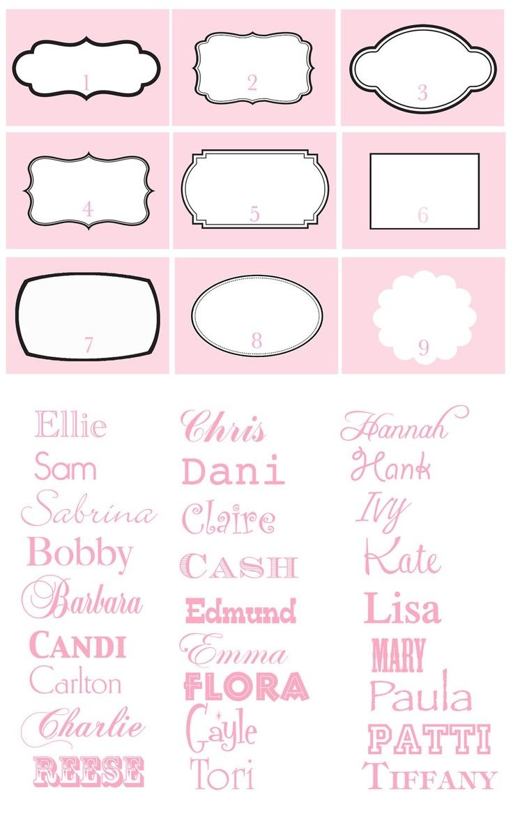 Free Printable Candy Jar Labels | Candy Buffet Can Be A Great - Free Printable Candy Table Labels