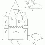 Free Printable Castle Coloring Pages For Kids   Free Printable Castle Templates
