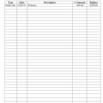 Free Printable Checkbook Register Templates … | Business | Check…   Free Printable Check Register Templates