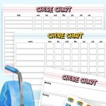 Free Printable Chore Charts And Chore Planner Stickers! | Printables   Chore Stickers Free Printable