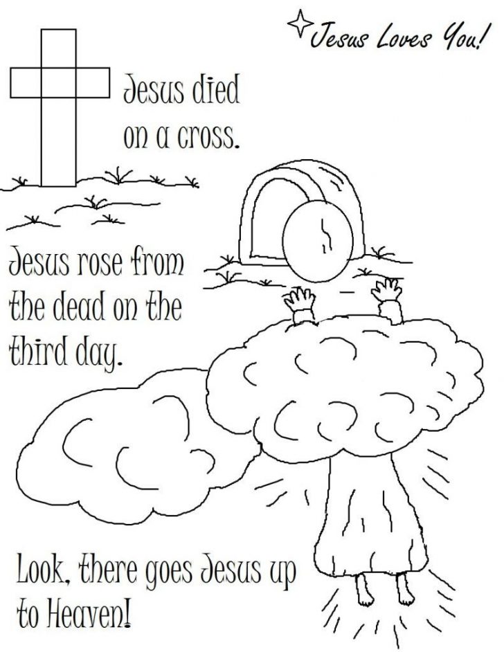 Free Printable Sunday School Coloring Sheets