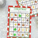 Free Printable Christmas Bingo Game – Fun Squared   Free Printable Christmas Bingo Cards