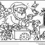Free Printable Christmas Coloring Pages Santas Workshop | Coloring   Free Printable Christmas Coloring Pages