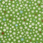 Free Printable Christmas Gift Wrapping Paper   Snowflakes On Green   Free Printable Scrapbook Paper Christmas