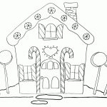 Free Printable Christmas Gingerbread House Coloring Pages | Best   Free Printable Gingerbread House