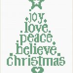 Free Printable Christmas Ornament Cross Stitch Patterns – Festival   Free Printable Christmas Ornament Cross Stitch Patterns