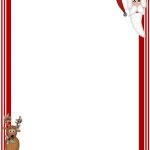 Free Printable Christmas Stationary Borders | Christmasstationery   Free Printable Christmas Templates