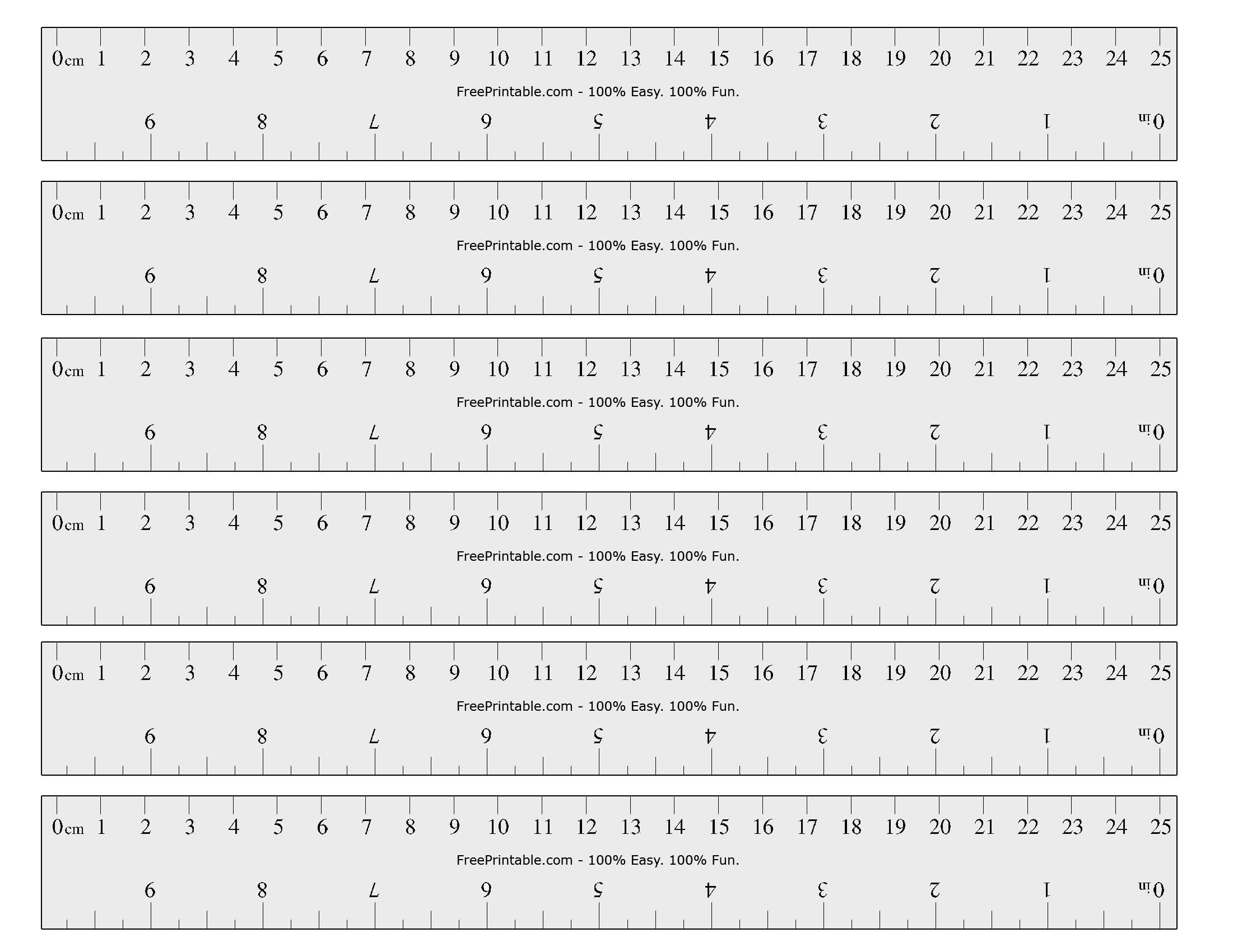 Best Templates Actual 1 Inch Printable 1 Foot Ruler For Math And 